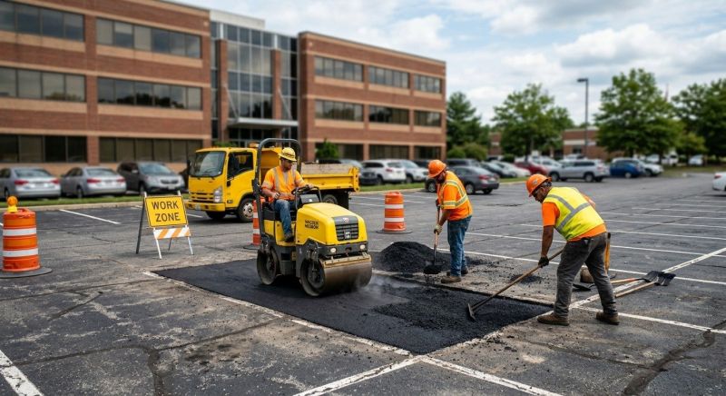 Parking Lot Repair in Pasadena, CA